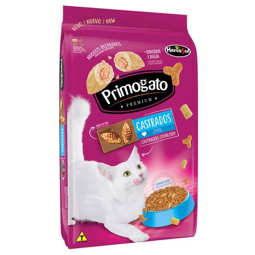 Alimento PRIMOGATO premium castrados 3 kg pollo