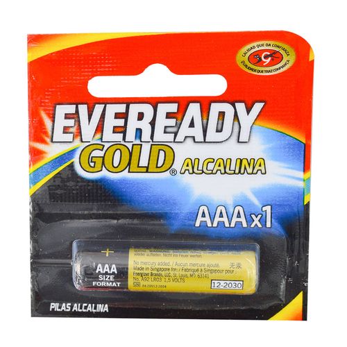 Pila alcalina EVEREADY Gold AAA