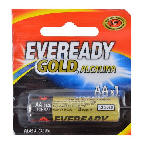 Pila alcalina EVEREADY Gold AA