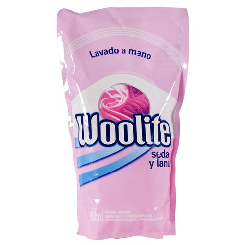 Detergente WOOLITE lavado a mano seda y lana 450 cc