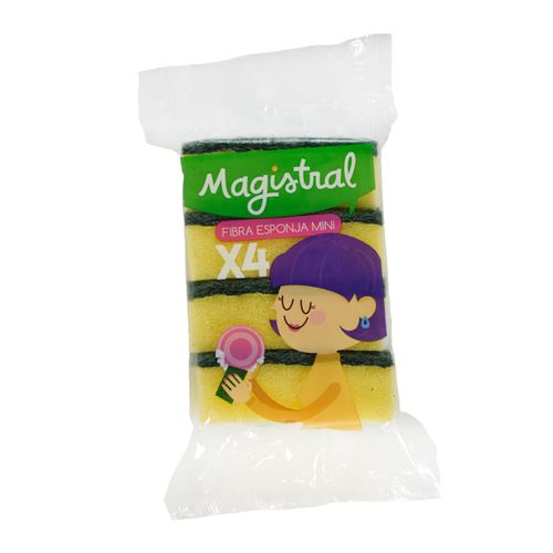Pack x4 esponjas mini MAGISTRAL