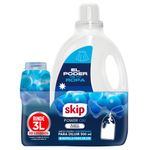 Detergente-liquido-SKIP-Power-Oxi-para-diluir-botella-500-ml---Botella-Gratis-0