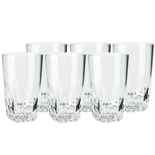 Set vasos x 6  240ml vegas agua