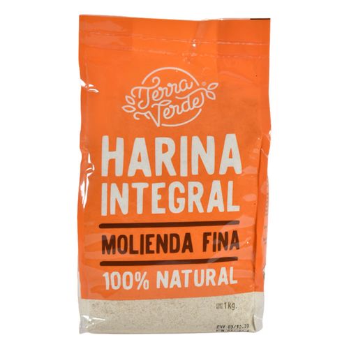 Harina integral fina TERRA VERDE 1 kg