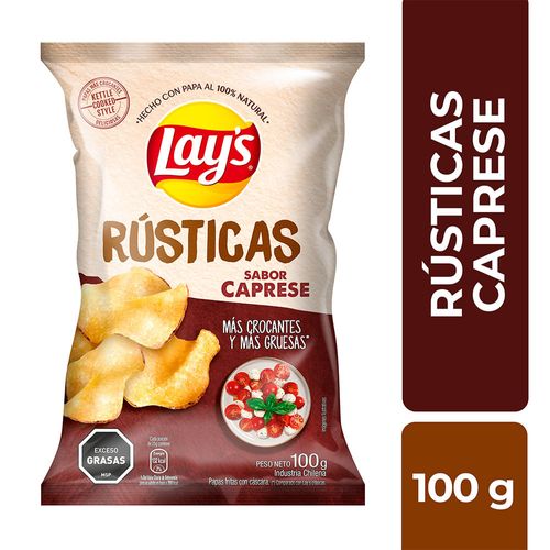 Papas Fritas LAYS rusticas caprese 100 G