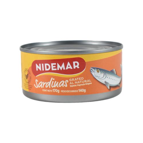 Grated de sardinas NIDEMAR 170 g