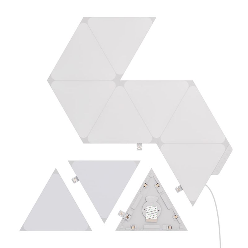 Kit-7-Luces-LED-Smart-triangular-NANOLEAF-Nl47-7017Tw-7Pk-2