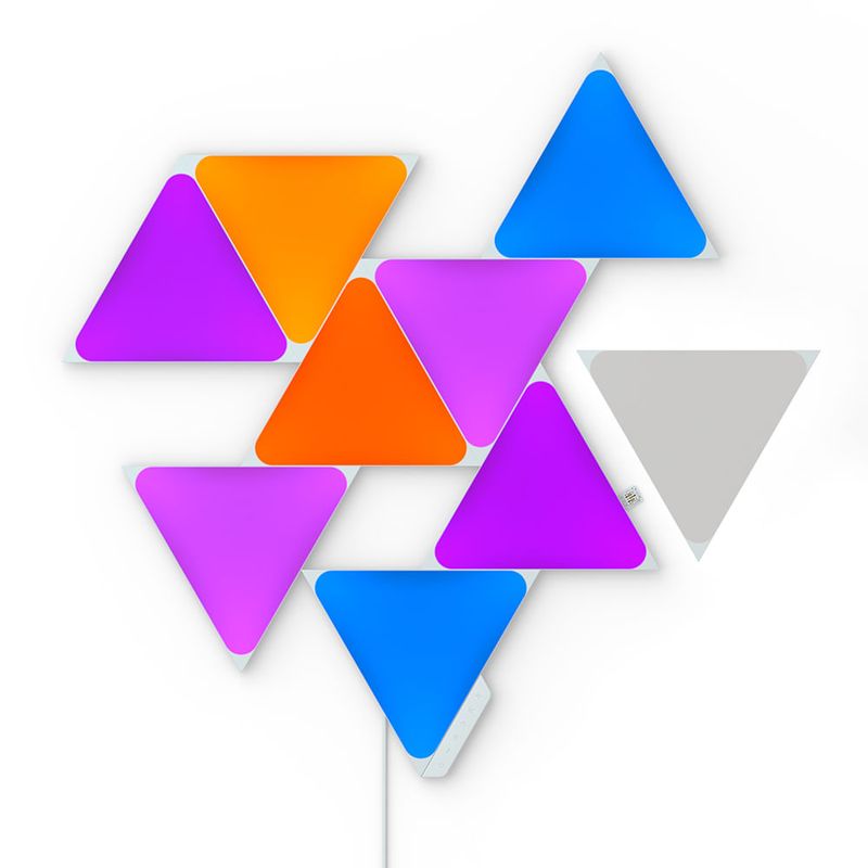 Kit-7-Luces-LED-Smart-triangular-NANOLEAF-Nl47-7017Tw-7Pk-1