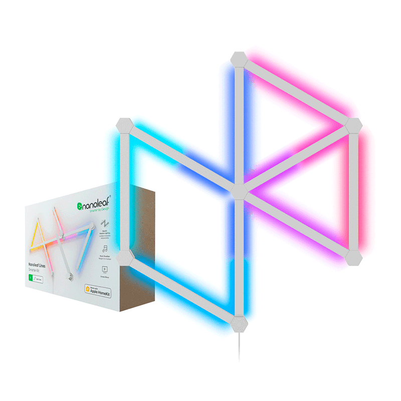 Kit-9-Luces-Led-Smart-Barra-NANOLEAF-Nl59-K-0017Lw-9Pk-2