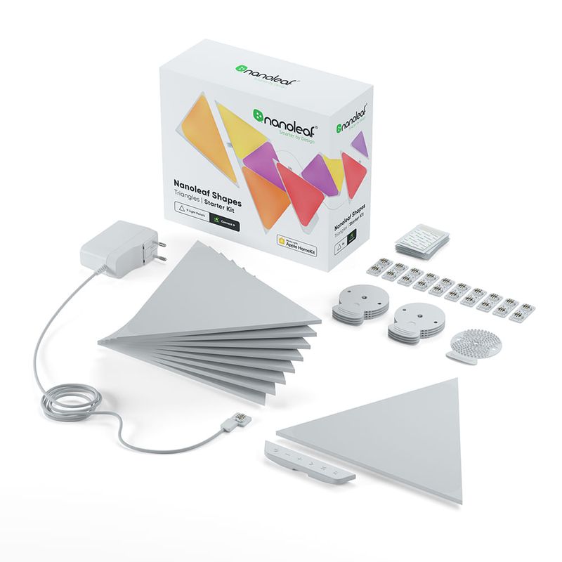 Kit-7-Luces-LED-Smart-triangular-NANOLEAF-Nl47-7017Tw-7Pk-0