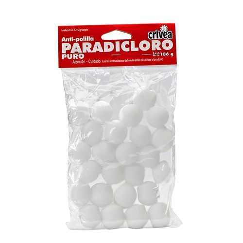 Paradicloro CRIVEA bolitas 186 g