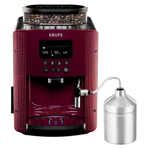 Cafetera Espresso Display Essential KRUPS Mod.Ea816570 Red 1450 w