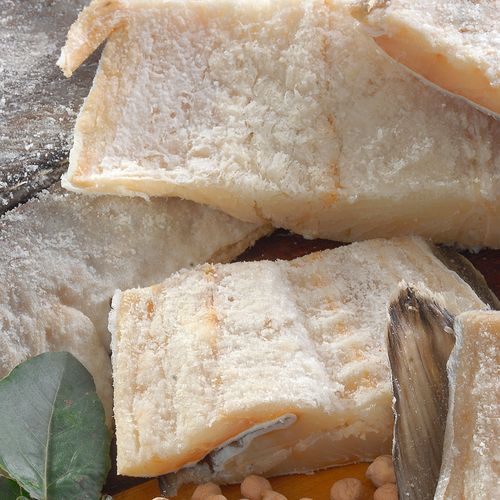 Bacalao natural congelado al punto de sal x 150 g