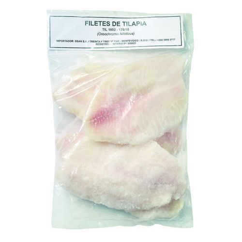 Filet de Tilapia bolsa de 1 kg