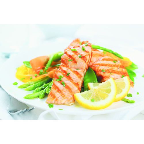 Porciones de salmón Premium al vacío x 400 g