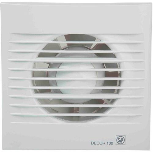Extractor S&P Mod. DECOR100C para baño