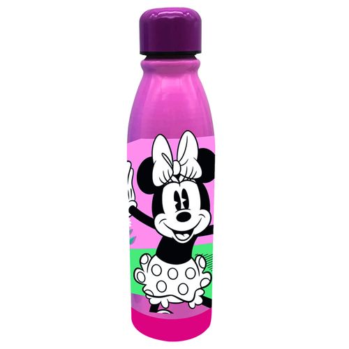 Botella aluminio 600 ml con tapa rosca Minnie fruits