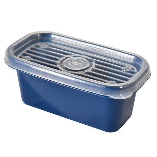 Recipiente Pop rectangular 150 ml (Azul Mediterráneo)