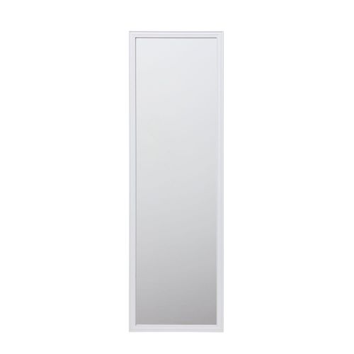 Espejo para puerta 30x120 cm blanco