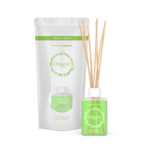 Difusor ORGANIC verbena fresias 120 ml