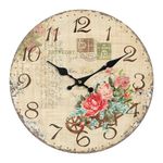 Reloj-de-pared-d-33cm-floral-antique-0