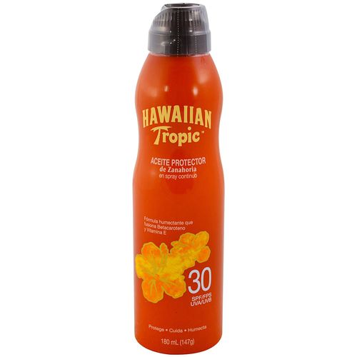 Aceite protector de zanahoria Hawaiian Tropic fps 30 180 ml