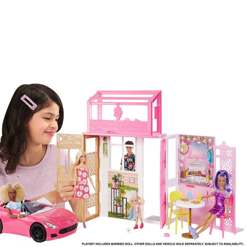 BARBIE-Casa-glam-con-muñeca-2