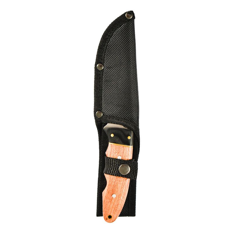 Cuchillo-SAFARI-hoja-fija-mango-de-madera-22-cm-1