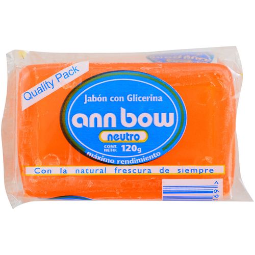 Jabón Glicerina Ann Bow Neutro 120 g