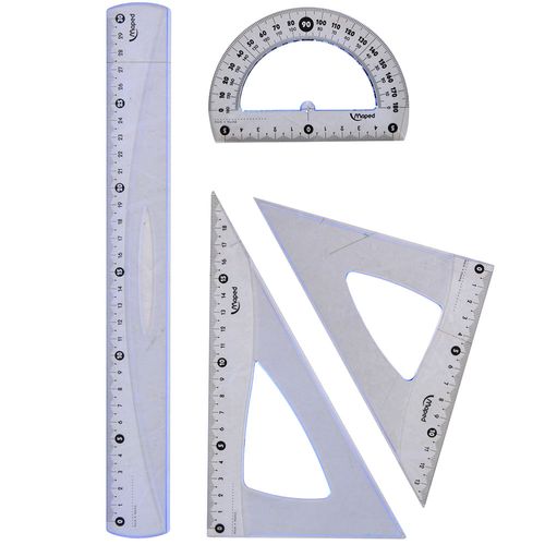 Juego de geometria MAPED 30cm