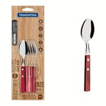 Cucharas-de-te-6-piezas-Polywood-rojo-TRAMONTINA-0