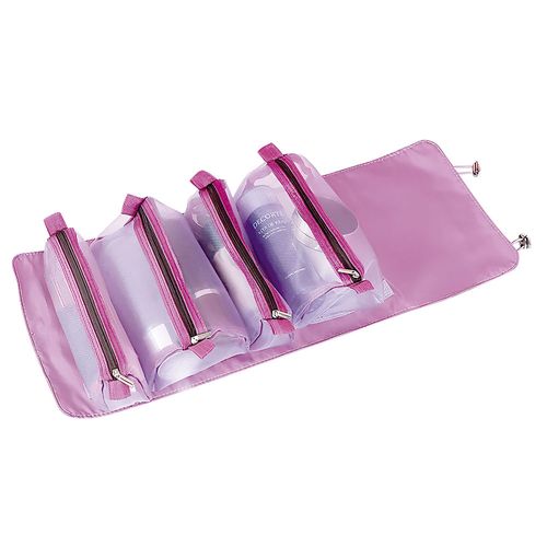 Necesaire multiuso plegable con reparticiones