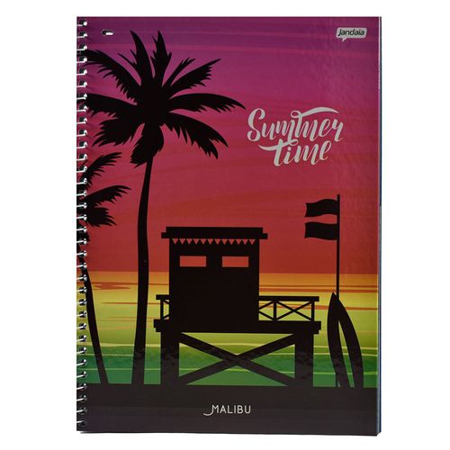 Cuadernola A4 tapa dura con espiral 96H con sticker