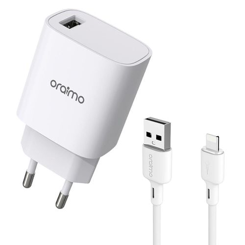 Cargador de pared ORAIMO Cannon 2 Pro 18W con cable Usb