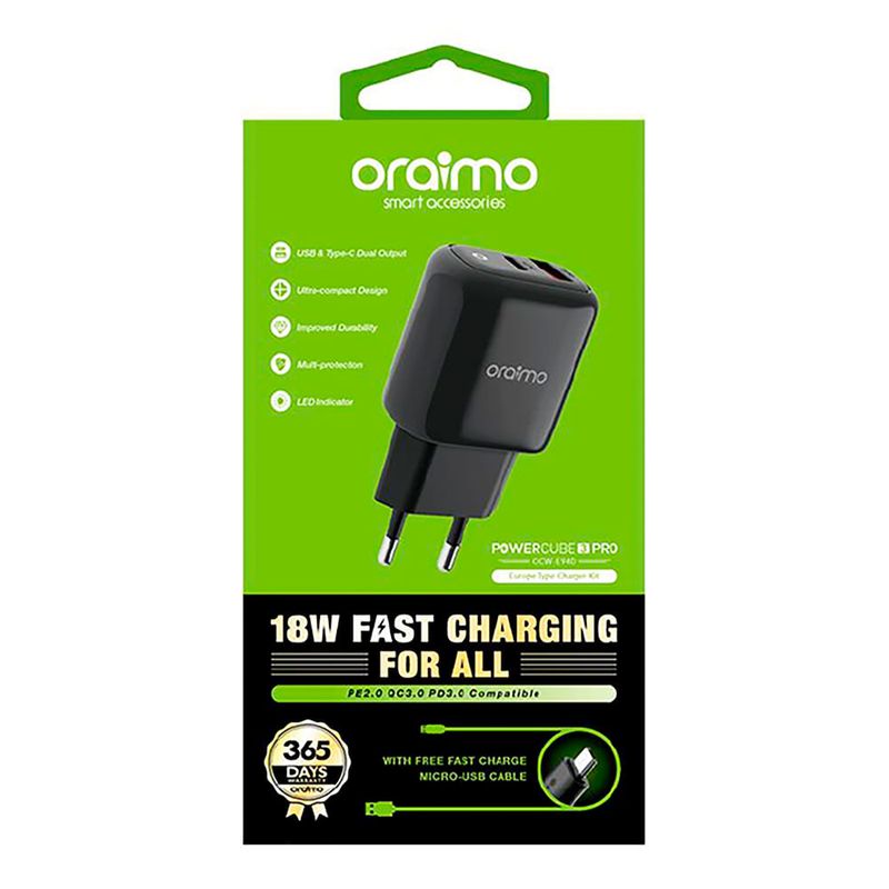 Cargador-de-pared-ORAIMO-Powercube-3-18w-Usb-cc-2