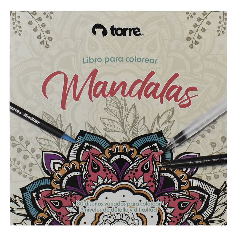 Libro-para-colorear-mandalas-TORRE-32-hojas-0