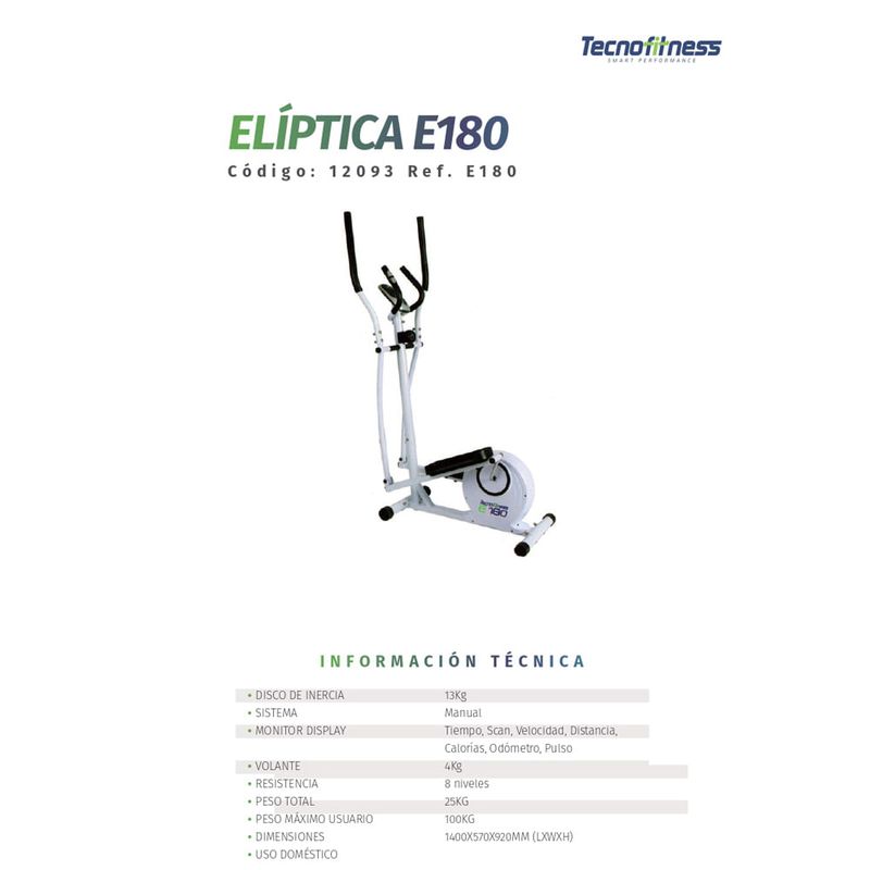 Eliptica-TECNOFITNESS-Mod-E180-0