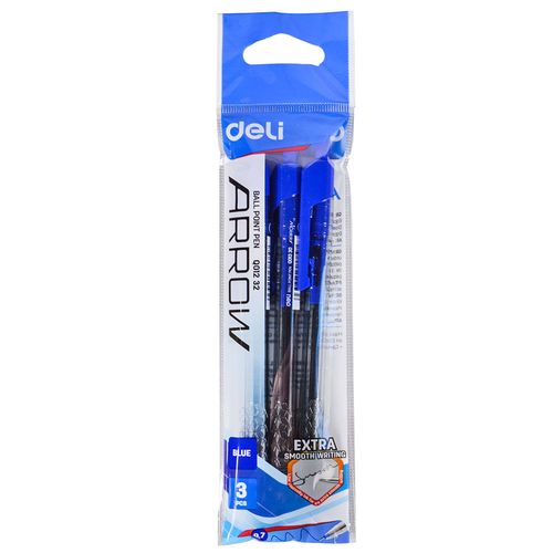 Bolígrafo retráctil punta 0.5mm. tinta azul