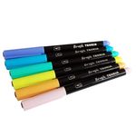 Marcadores-TEORIA---punta-pincel-6-colores-pastel-0
