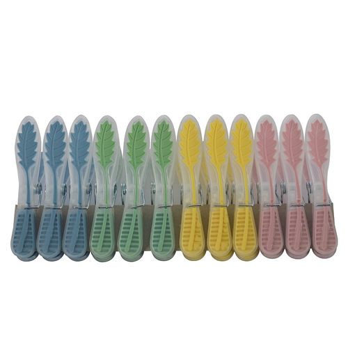 Palillo de goma para ropa x 12 un.