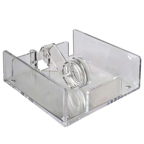 Servilletero acrílico transparente 17,4x19,2x6,1 cm