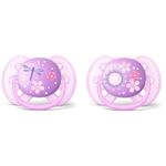 Set-x-2-chupetes-AVENT-ultra-niña-6-18m-scf-227-22-0