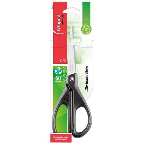 Tijera MAPED Essential Green 21 cm