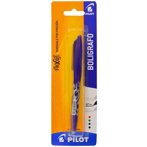 Bolígrafo PILOT Frixion borrable violeta