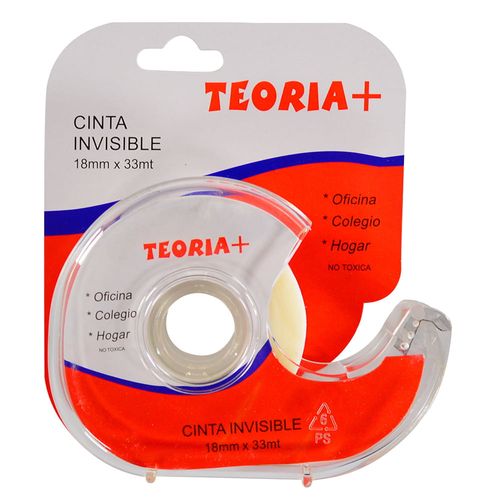 Cinta adhesiva TEORIA+ 12 mm x 50 m