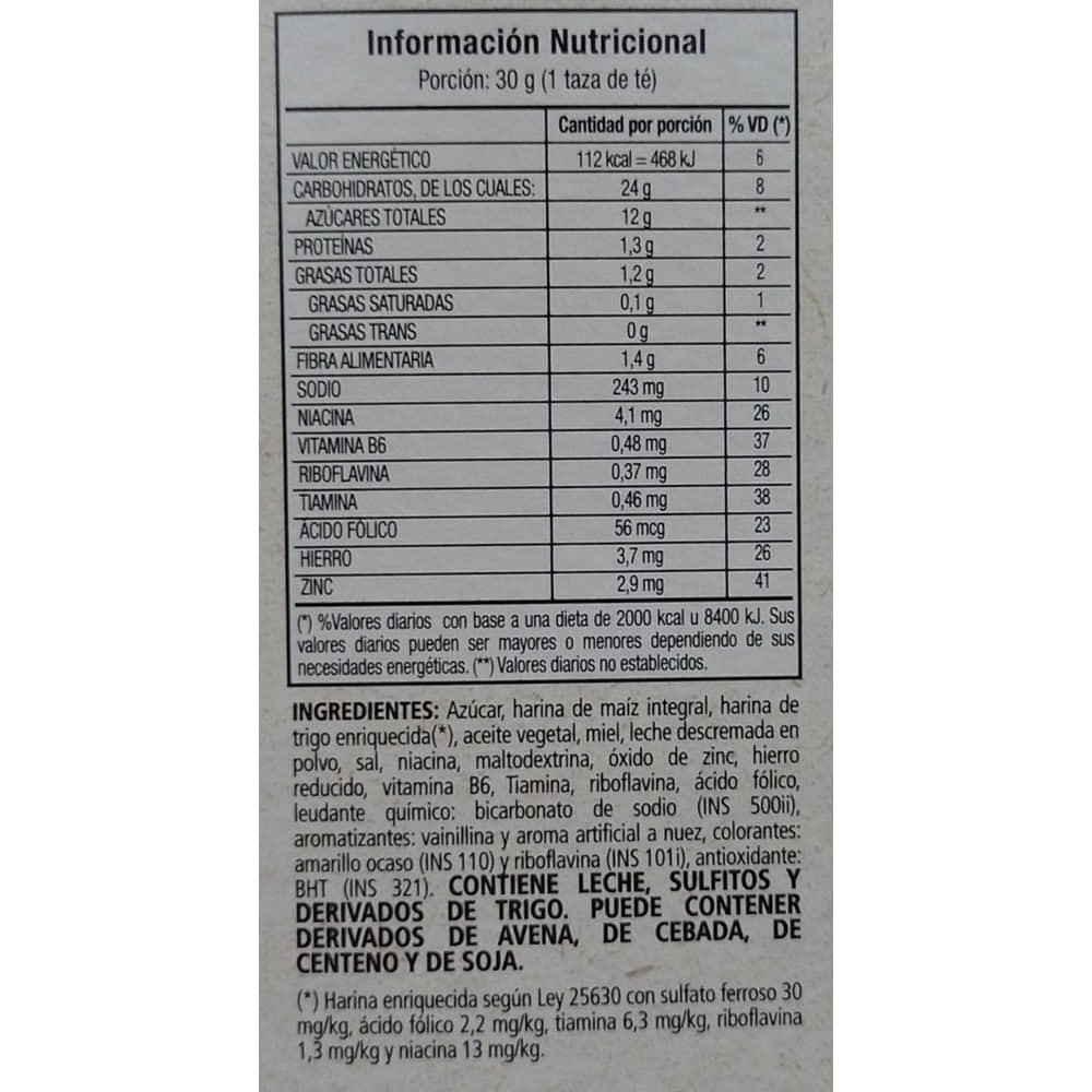 Cereal HONEY Graham Quaker 200 g Disco