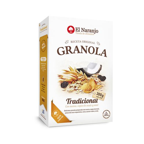 Granola Tradicional EL NARANJO con Miel 300 g