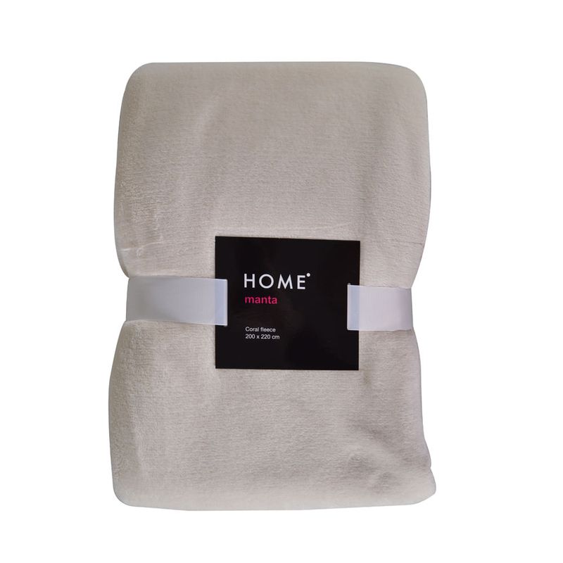 Manta-HOME-Coral-Fleece-2-plazas-natural-200x220-cm-0