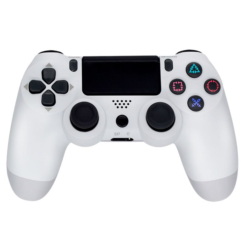 Joystick-LEDSTAR-PS4-inalambrico-blanco-0