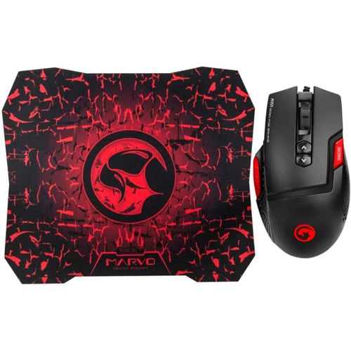 Combo Gaming MARVO 2 en 1 Mouse/Mouse Pad M355+G1